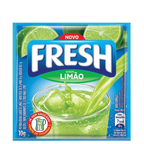REFRESCO EM PÓ LIMÃO FRESH 10G